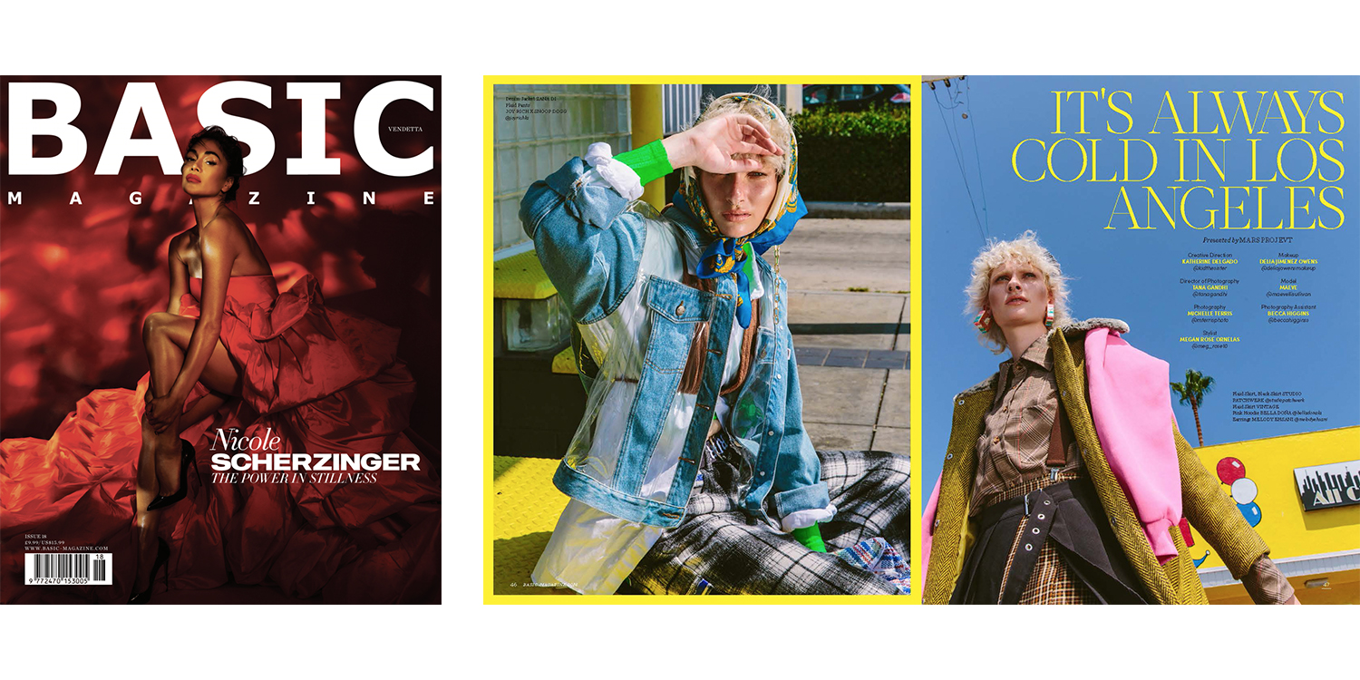 Editorial for Basic Magazine - It's Always Freezing (Cold) in Los Angeles